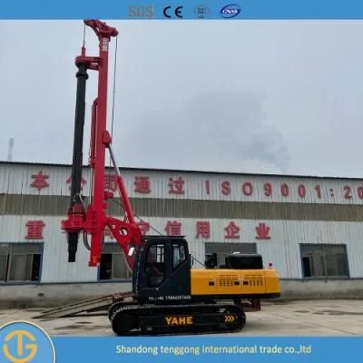 Electric Ground Screw Pile Driver Rotary Construction Auger Driver Rig Machinery for Free Can Customized with Best Sale