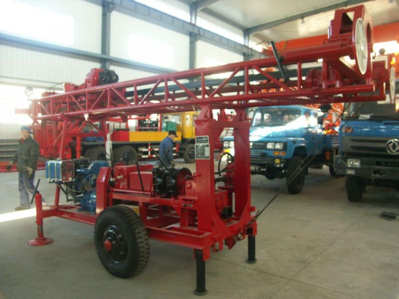 80m Depth Portable Cheap Small Water Well Drilling Rig