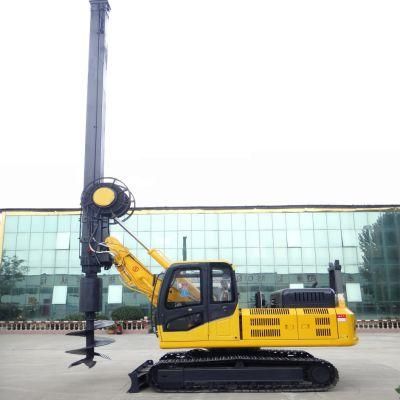 10m Customize Crawler Rotary Drilling Rig with Cummins Engine for Civil Construction