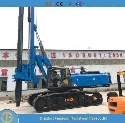 Tenggong Trade Hydraulic Rotary Bore Mini Piling Rig Driving Machine