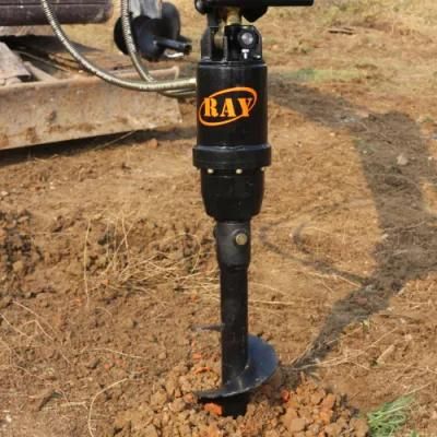 Factory Supply Excavator Attachment Hydraulic Earth Auger Tree Planting Hole Digger for Sale