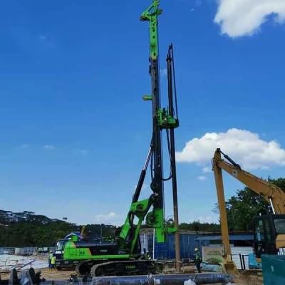 Tysim Cfa Rotary Pile Driving Machine Kr220m Crawler Hydraulic Drilling Rig