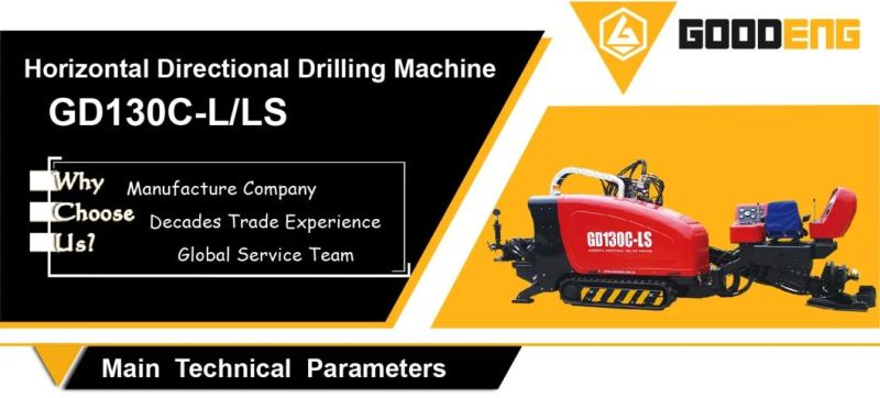 GD130C-LS HDD rig for undergroud pipeline