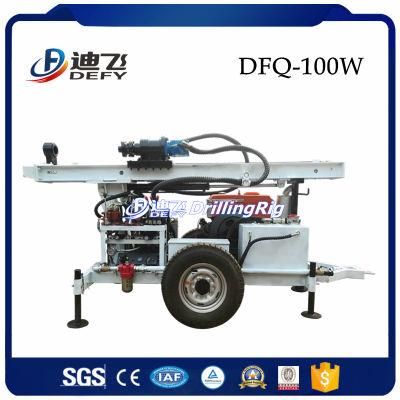 2022 Hot Sale Dfq-100W DTH Hammer Water Well Drilling Machine