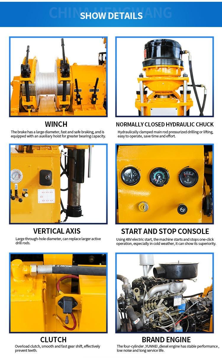Mine Drilling Rig Portable Diamond Core Drill Rig