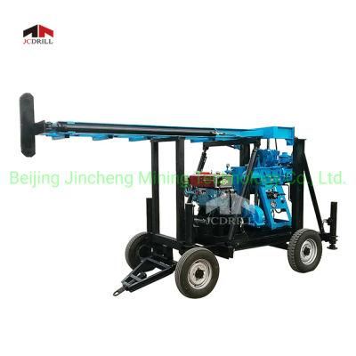 200m Diamond Drilling Rig Borehole Diesel Water Well Drilling Rig