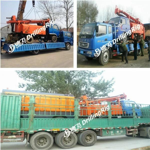 2022 Hot Sale Portable Dfq-200c Truck Mounted Used Water Drilling Machine