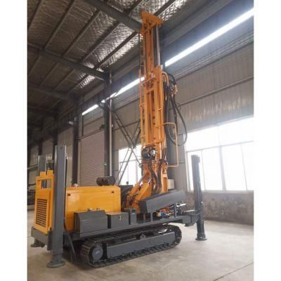 New Crawler Borehole Drilling Rig Water Well Price for Sale Drill Machine 450m