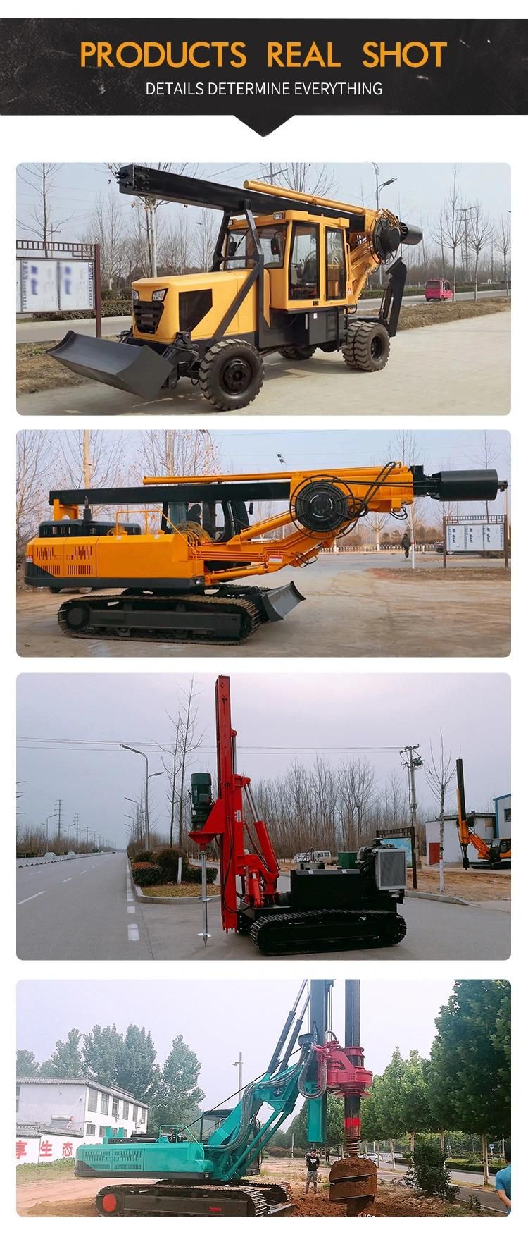 Sophisticated Technologies Foundation Rotary Drilling Rig Machine