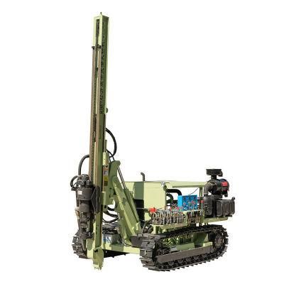 Small DTH Borehole Drilling Rig with Compressor