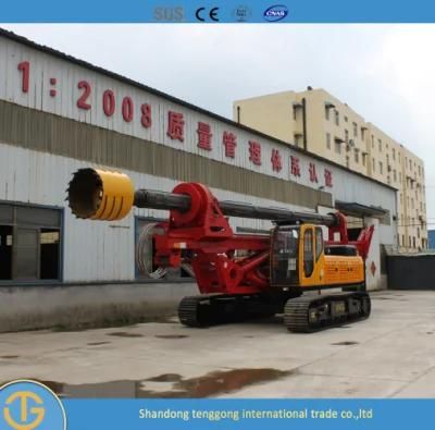 Hydraulic Ground Hole Small Pile Driver for 40m