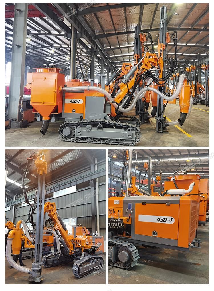 Air Compressor Integrated Blasting Hole Drilling Rigs Supplier