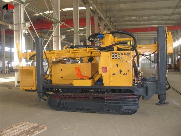 (CWD300) Hydraulic Crawler Mounted Water Well Drilling Machine for 300m