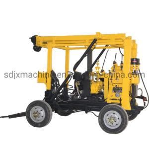 Multifunctional Cheap Price 30--200m Depth Trailer Mounted Water Well Drill Rig for Sales