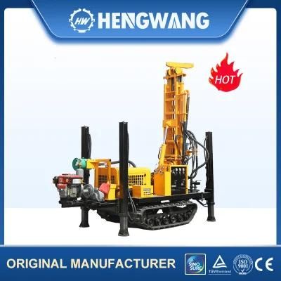 Crawler Water Well Drilling Rig 200m Borehole Drilling Rig