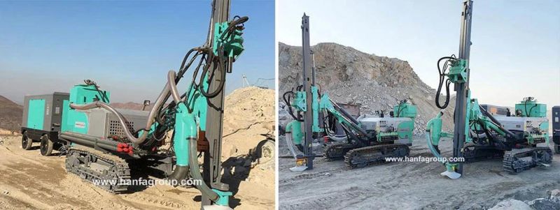 Outstanding off-Road Performance Hydraulic Mine Blasting Rig for Open Use