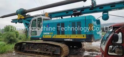 Secondhand Drilling Rig Piling Machinery Sunward 100 Rotary Drilling Rig Good Working Condition