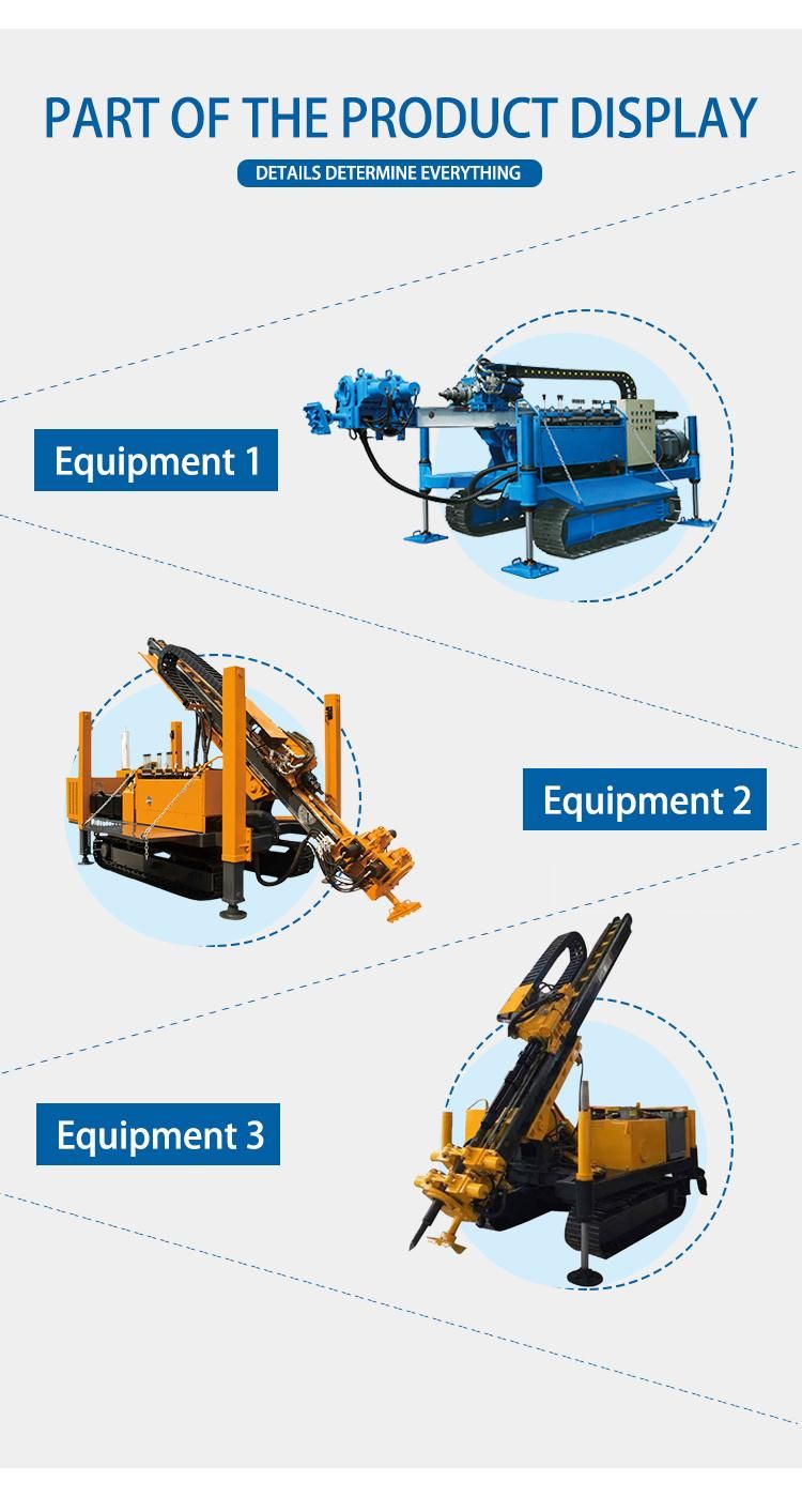 Multi Direction Engineering Equipment Hydraulic Anchor Drilling Rig Machine