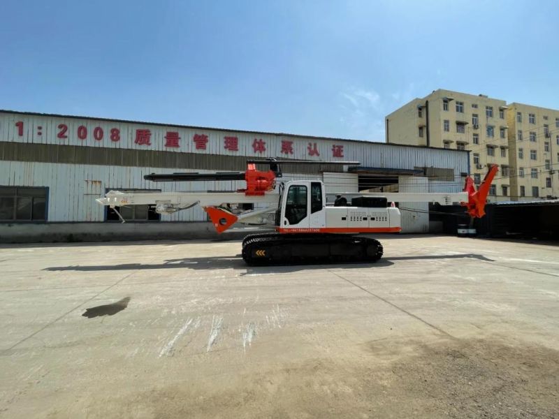 15m Drilling Depth Hydraulic Piling Rig with 1 Year Warranty