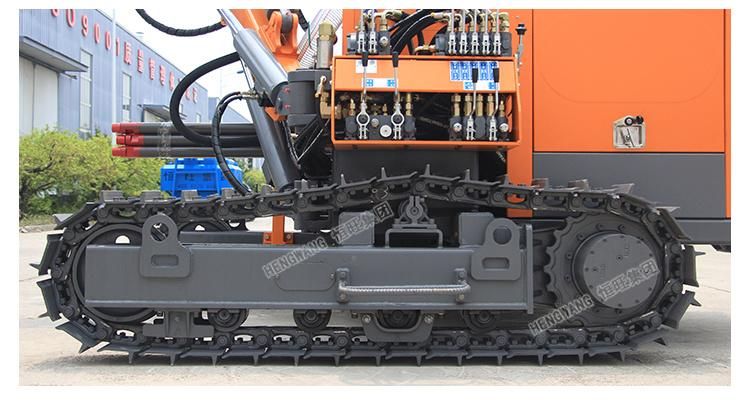 Geological Exploration Mining Blast Hole Rock Drilling Machine with Air Compressor