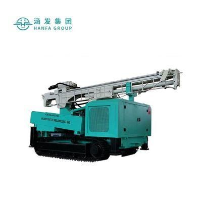 Hf220y Surface DTH Water Well Drilling Rig From Chinese Manufacturer