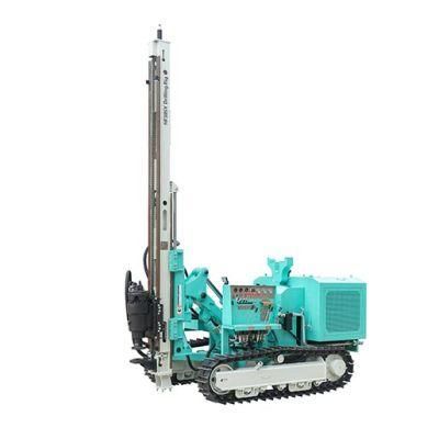 Hf385y Crawler Hydraulic DTH Photovoltaic Pile Drilling Rig Adapt to Complex Terrain