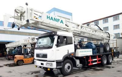 Hfc600 600m Deep Truck Mounted Top Drive Water Well Drilling Rig Prices