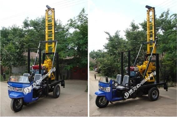 Easy Moving Tractor Mounted Water Wells Drilling Rig