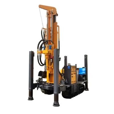 Small Portable Water Borehole Deep Geothermal Well Drill Boring Ground Digging Rock Mining Construction Rotary Drilling Rig Equipment Cost