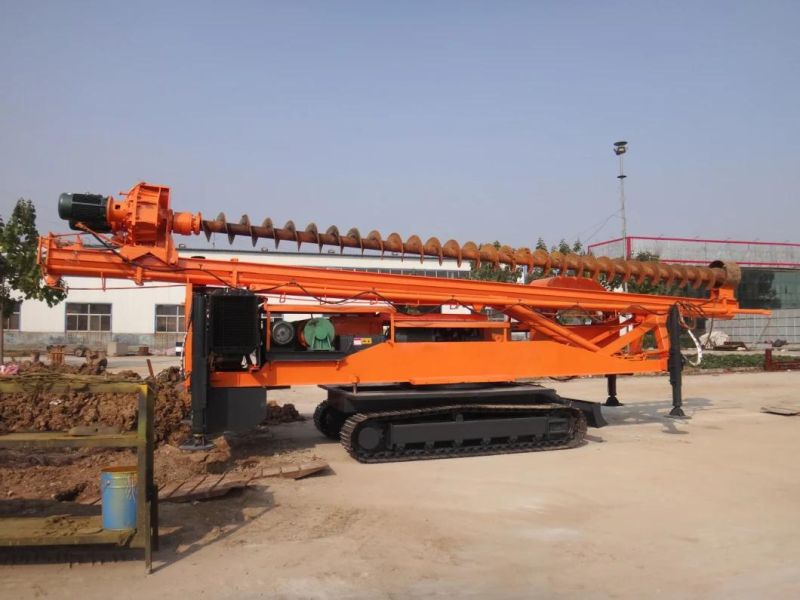 360-15 Cfg Guardrail Foundation Pile Driver/Screw Pile Driver Pile Hole Diameter  300-600mm