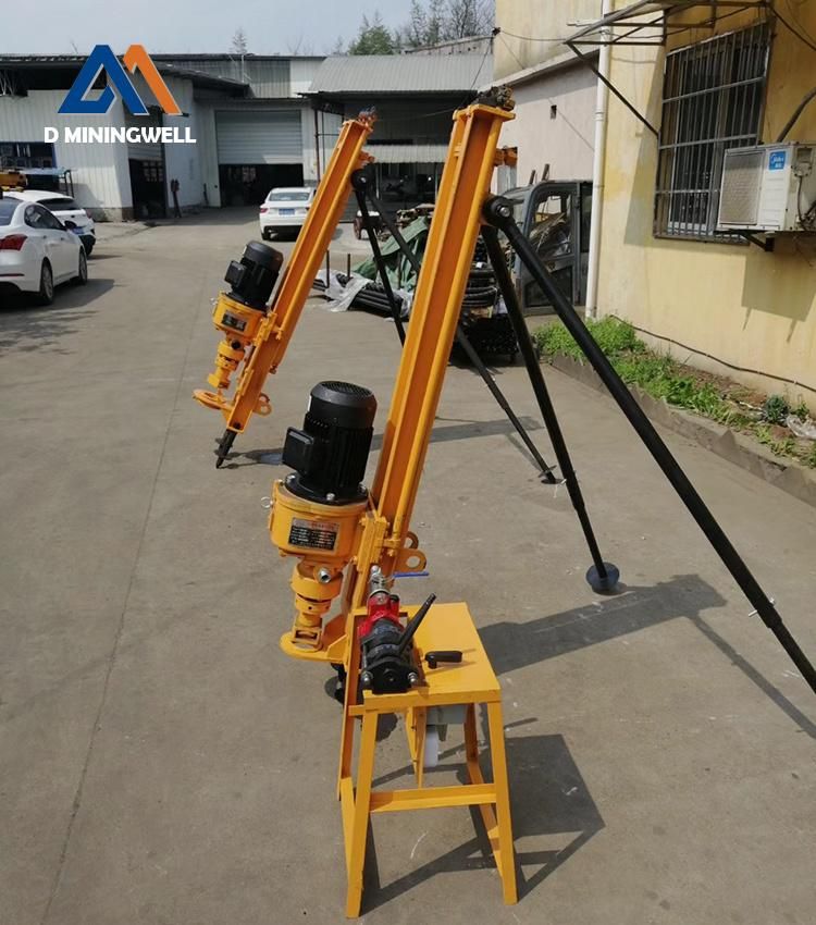 Kqd70 Small DTH Drilling Rig for Mining with Electric Motor