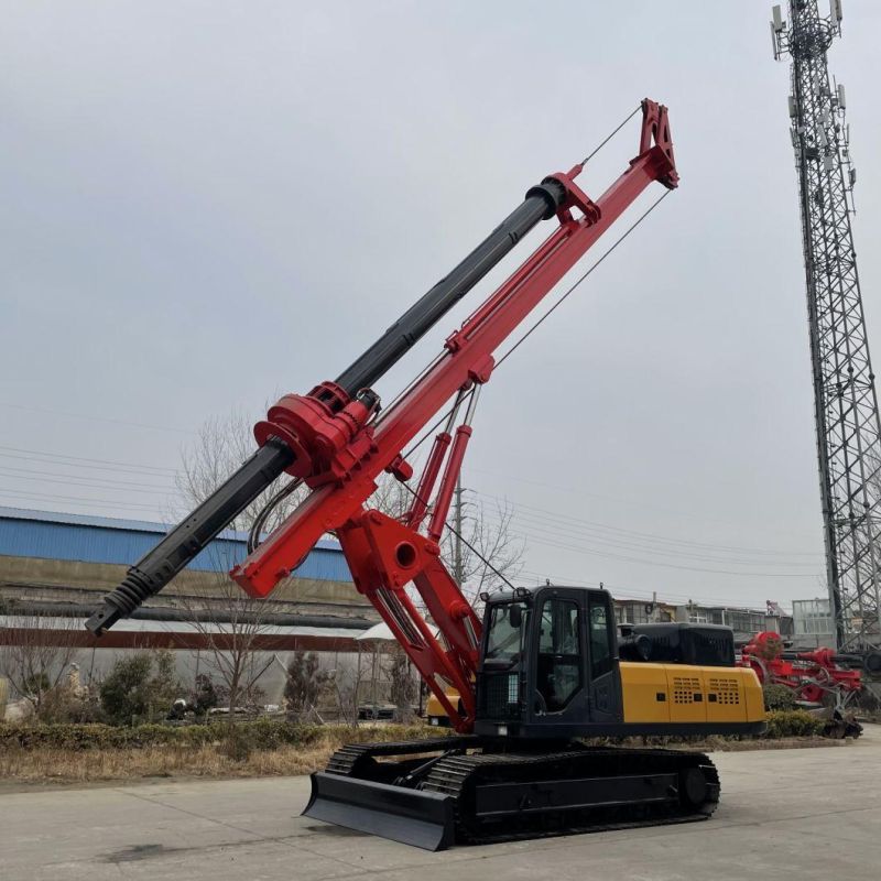 130kn. M High Torque Crawler Drilling Rig Machine for Pile Foundation 30m Depth