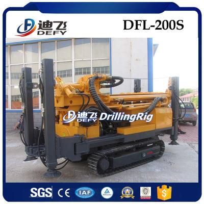 Crawler Type DTH Hammer Rock Water Bore Well Borehole Drilling Rig