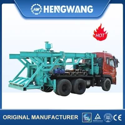 Hengwang Factory Truck Mounted Type Large Hole Reverse Circulation Drilling Rig for Sale