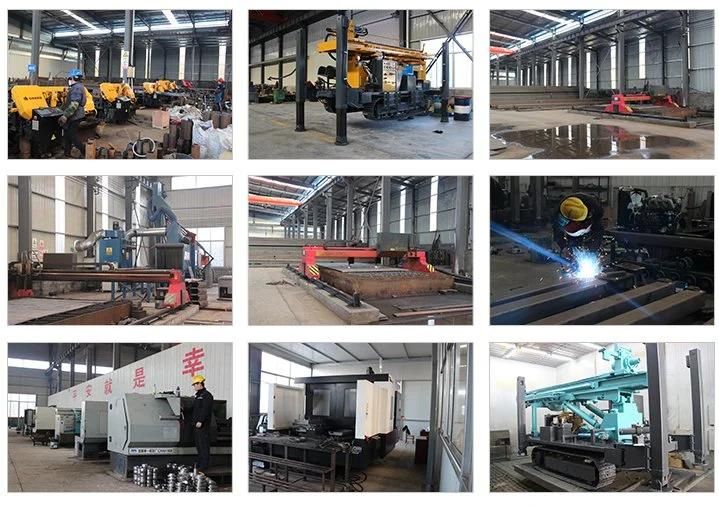 140-254mm Hole Max. 200m Meters Depth Pneumatic Crawler Mounted Water Well Drilling Machine Tunnel Drilling Rig with Diesel Engine
