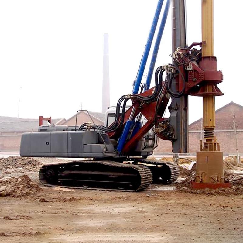 Hydraulic Piling Machine Xr120d 120kn 44m Rotary Drilling Rig Sale