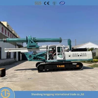 25m Drilling Depth Hydraulic Small Pile Driver for Road Construction