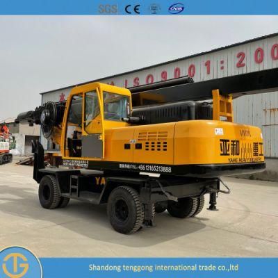 Gasoline Pile Driver Electric Pile Driver Rotary Oil Surface Mini Piling Machine Drilling Rig