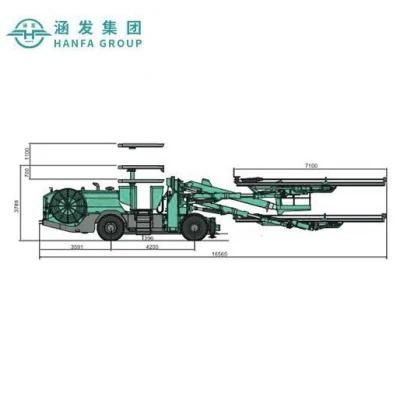 Hydraulic Drilling Jumbo Face Tunnel Drilling Rig for Sale