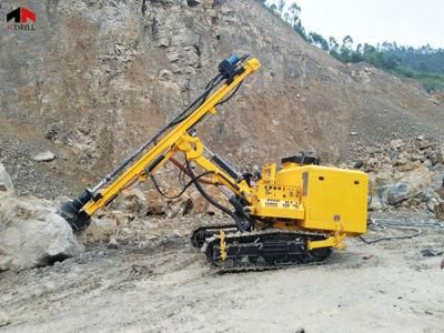 Jcdrill Hydraulic Crawler Mining Rock Drilling Rig Machine Jc860