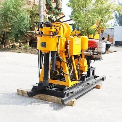 150m Diesel Engine Hydraulic Portable Water Well Drilling Rig