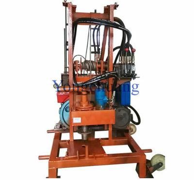 100~300m of Hydraulic Water Drilling Machine with High Pressure Water Pump