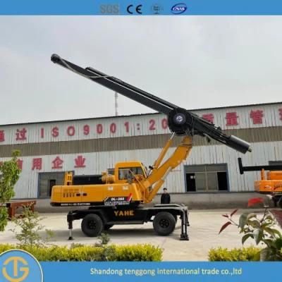 Muti-Function Wheel Type Solar Hydraulic Ramming Drilling Machine