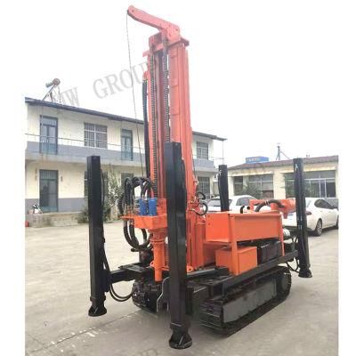 Mining Rock Drilling Equipment Water Well Drilling Rig with Impactor