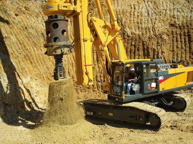 XCMG Professional Xr220d Piling Machine Crawler Rotary Drilling Rig