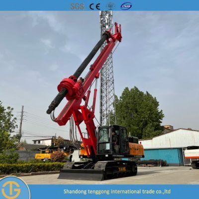 Dr-100 Hydraulic Rotary Cfa Mini Bored Piling Rigs for Sale