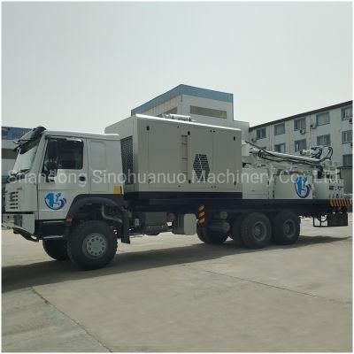 100m 200m 300m Well Drilling Rig with Autoloader and Compressor