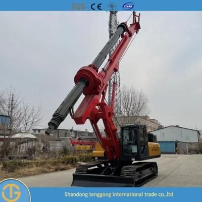 D-R130 Hydraulic Mobile Piling Machine Borehole Rotary Drill/Drilling Rig