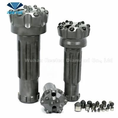 High Air Pressure PDC Button DTH Drilling Bit