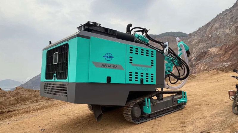 Quality Products Blasting Single Power DTH Bit Drilling Rig for Open-Air Use